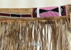 Native American Indian Beaded Sioux Style Rifle Scabbard