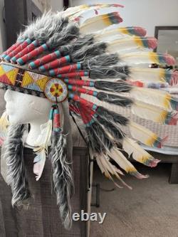 Native American Indian Feather Headdress