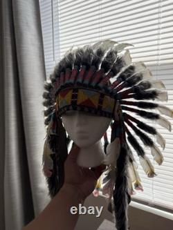 Native American Indian Feather Headdress