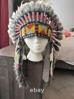 Native American Indian Feather Headdress