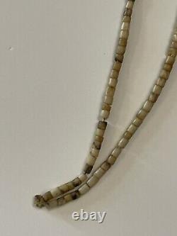 Native American Indian Necklace Santa Domingo Beaded Thunderbird Antique Old