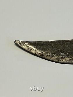 Native American Indian Skinning Knife Beaded Knife Handle 1900-1930s