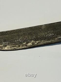 Native American Indian Skinning Knife Beaded Knife Handle 1900-1930s