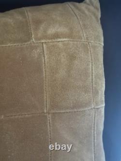 Native American Indian bead beaded pillow pin cushion suede