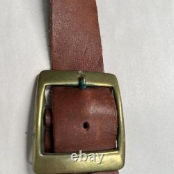 Native American Leather Crossbody Purse Bag Knife Sheath Strap Fringe Beaded