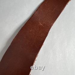 Native American Leather Crossbody Purse Bag Knife Sheath Strap Fringe Beaded