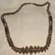 Native American NAVAJO Sterling Silver Graduated Beaded Fluted Necklace