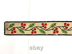 Native American Northeast Indian Tribe Beaded Sash Belt 1880's-1900s Lot 2