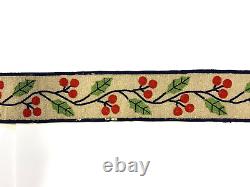 Native American Northeast Indian Tribe Beaded Sash Belt 1880's-1900s Lot 2