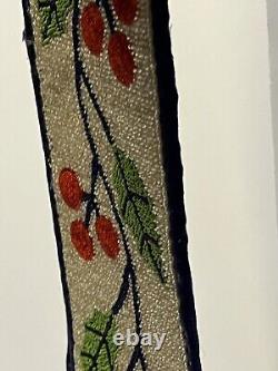 Native American Northeast Indian Tribe Beaded Sash Belt 1880's-1900s Lot 2