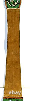 Native American Northeastern Indian Scabbard or Sheath Beaded 1880's Lot#B
