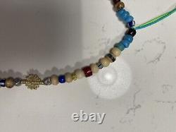 Native American Old Trade Necklace, Buffalo Horn, BBone, Anagaliska