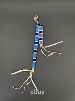 Native American Plains Indian Beaded Awl Case c. 1890