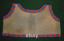 Native American Plains Indian Sioux Style Infant Beaded Vest