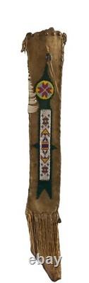 Native American Rare Antique Beaded Pipe Bag