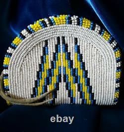 Native American Seed Bead Pouch Purse