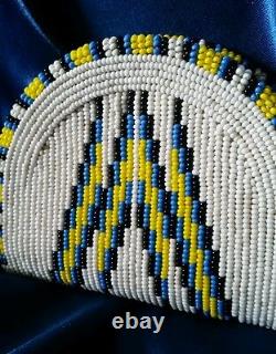 Native American Seed Bead Pouch Purse