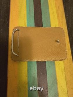 Native American Seed Beaded Belt Buckle Rose Design Handmade