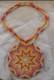 Native American, Sioux, Hand Beaded Medallion Necklace PowWow