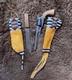 Native American Sioux Handmade Gun & Knife Sheath Indian Beaded Knife Sheath
