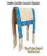 Native American Sioux Lakota Leather Saddle Blanket Buffalo Hide Handmade Beaded