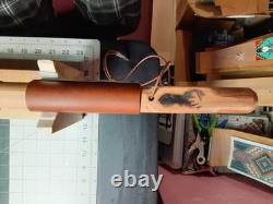 Native American Style 2 Beaded Walking Staff by AustinThreadCrafts