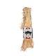 Native American Style Beaded Pipe Bag Buffalo Hide Leather Tobacco bag Handmade