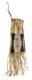 Native American Style Beaded Pipe Bag Buffalo Hide Leather Tobacco bag Handmade