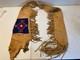 Native American Style Beaded Suede Leather Rifle Scabbard Gun Case Fringe Sioux