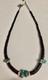 Native American Turquoise Heishi Bead Necklace By Charlene Original Tag