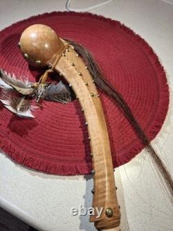 Native American War Club Wood