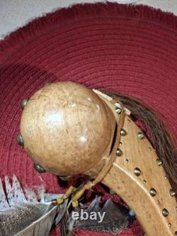 Native American War Club Wood