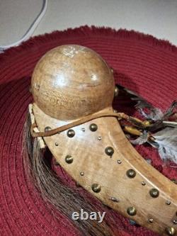 Native American War Club Wood