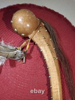 Native American War Club Wood