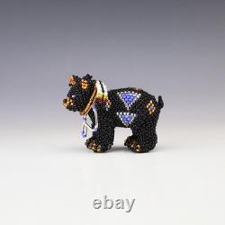 Native American Zuni Beaded Bear By Denise & Faron Gchachu