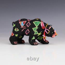 Native American Zuni Beaded Bear By Denise & Faron Gchachu