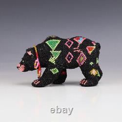 Native American Zuni Beaded Bear By Denise & Faron Gchachu