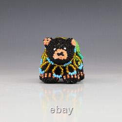 Native American Zuni Beaded Bear By Denise & Faron Gchachu