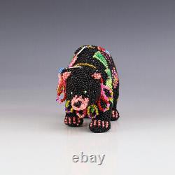 Native American Zuni Beaded Bear By Denise & Faron Gchachu