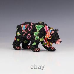 Native American Zuni Beaded Bear By Denise & Faron Gchachu