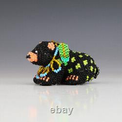 Native American Zuni Beaded Bear By Denise & Faron Gchachu