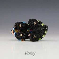 Native American Zuni Beaded Bear By Denise & Faron Gchachu