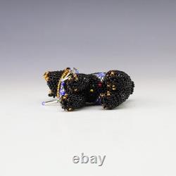 Native American Zuni Beaded Bear By Denise & Faron Gchachu