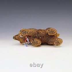 Native American Zuni Beaded Bear By Denise & Faron Gchachu