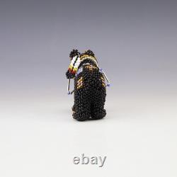 Native American Zuni Beaded Bear By Denise & Faron Gchachu Native American Zuni Beaded Bear By Denise & Faron Gchachu