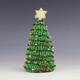 Native American Zuni Beaded Christmas Tree By Alesia Poncho