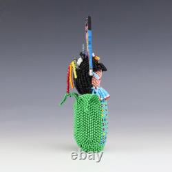 Native American Zuni Beaded Corn Maiden By Alesia Poncho