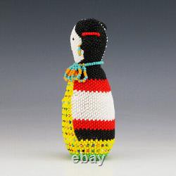 Native American Zuni Beaded Corn Maiden By Farlan & Alesia Quetawki