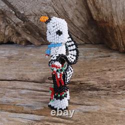 Native American Zuni Beaded Eagle Dancer By Todd Poncho