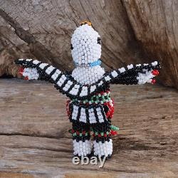 Native American Zuni Beaded Eagle Dancer By Todd Poncho